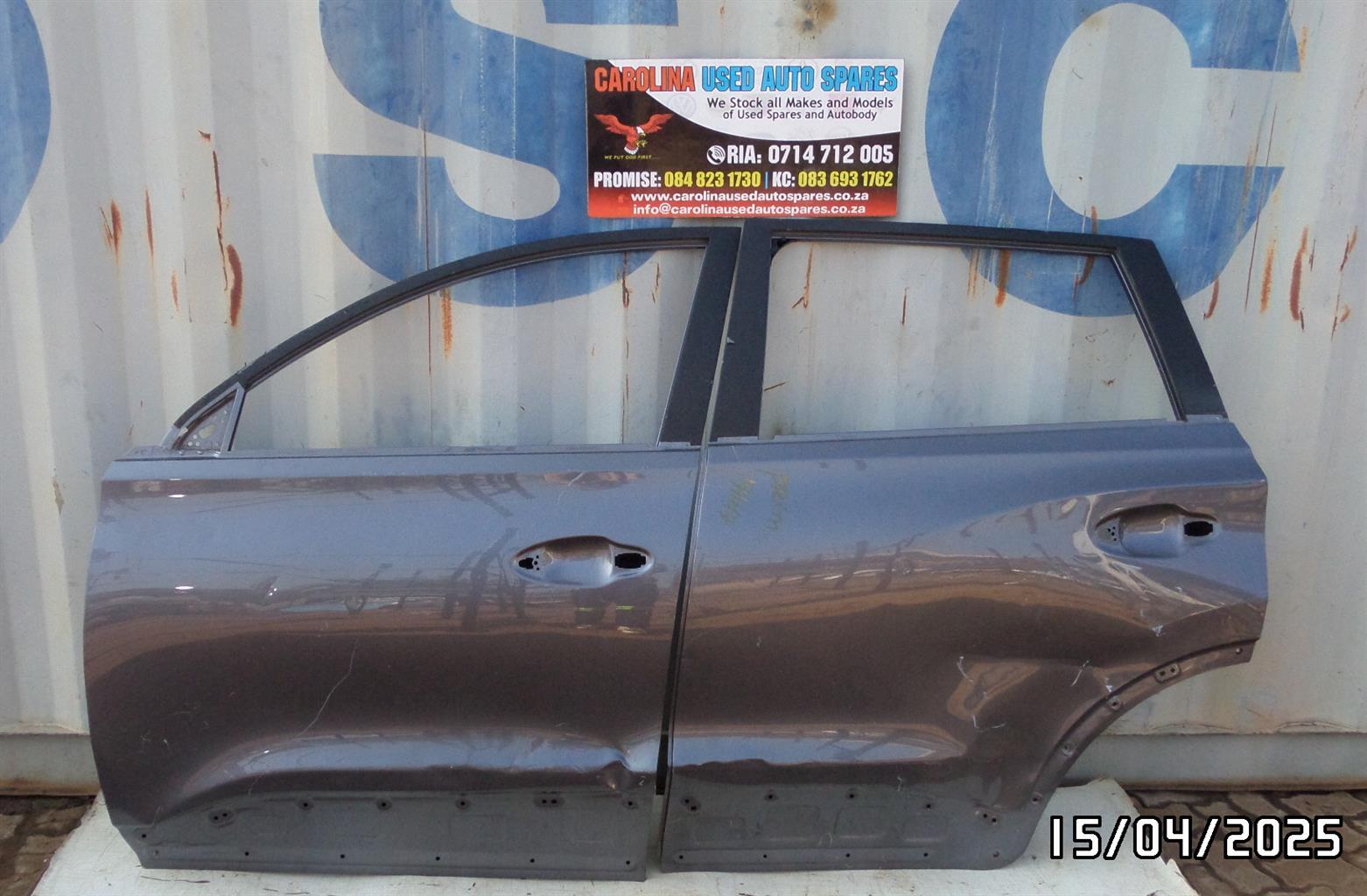 Used Chery Tiggo 7 pro left side front and rear/back door for sale