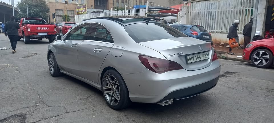 2015 MERCEDES BENZ CLA 220 CDI DIESEL, AUTOMATIC TRANSMISSION, SILVER COLOUR