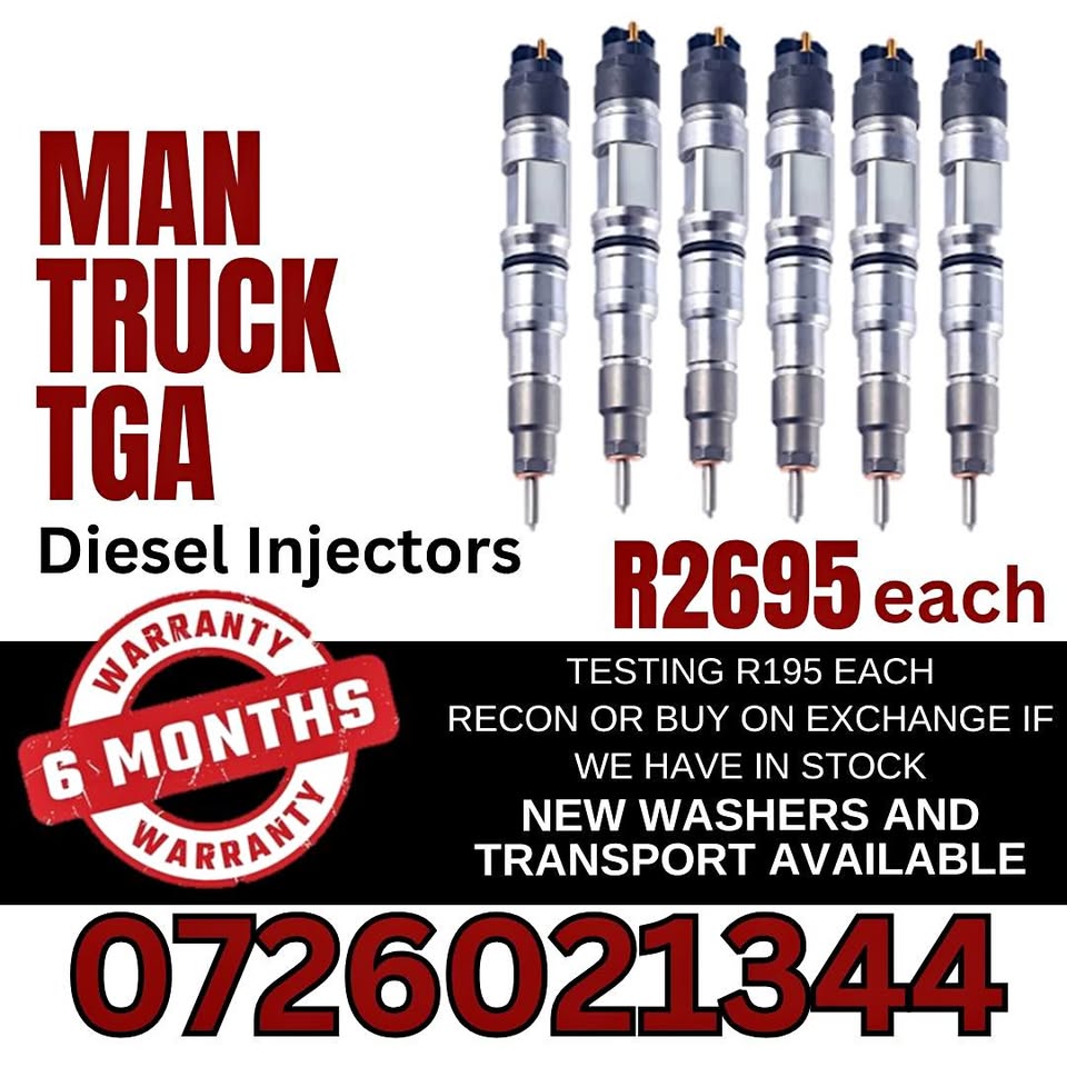 MAN TRUCK TGA diesel injectors for sale