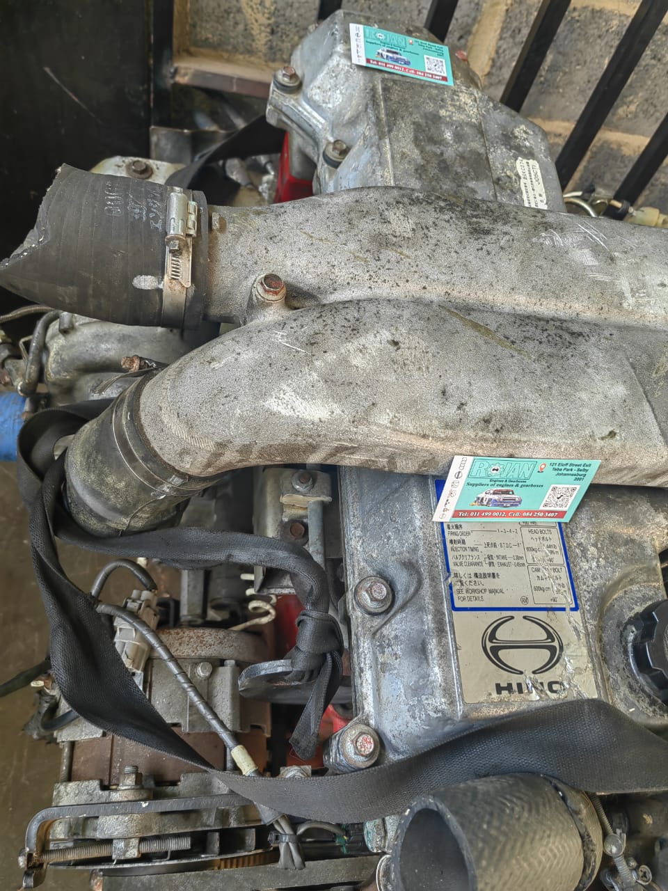 HINO JO5C-T COMPLETE ENGINE | Junk Mail