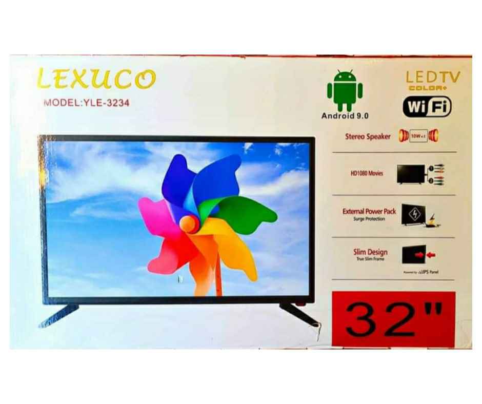 80cm (32") HD LED SMART ANDROID TV, NEW WITH 1 YEAR WARRANTY AND FREE DELIVERY