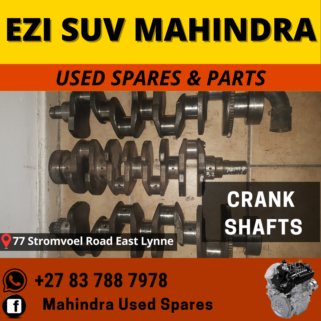 Mahindra Used Crankshafts EZI SUV Mahindra Used Crankshafts EZI SUV
