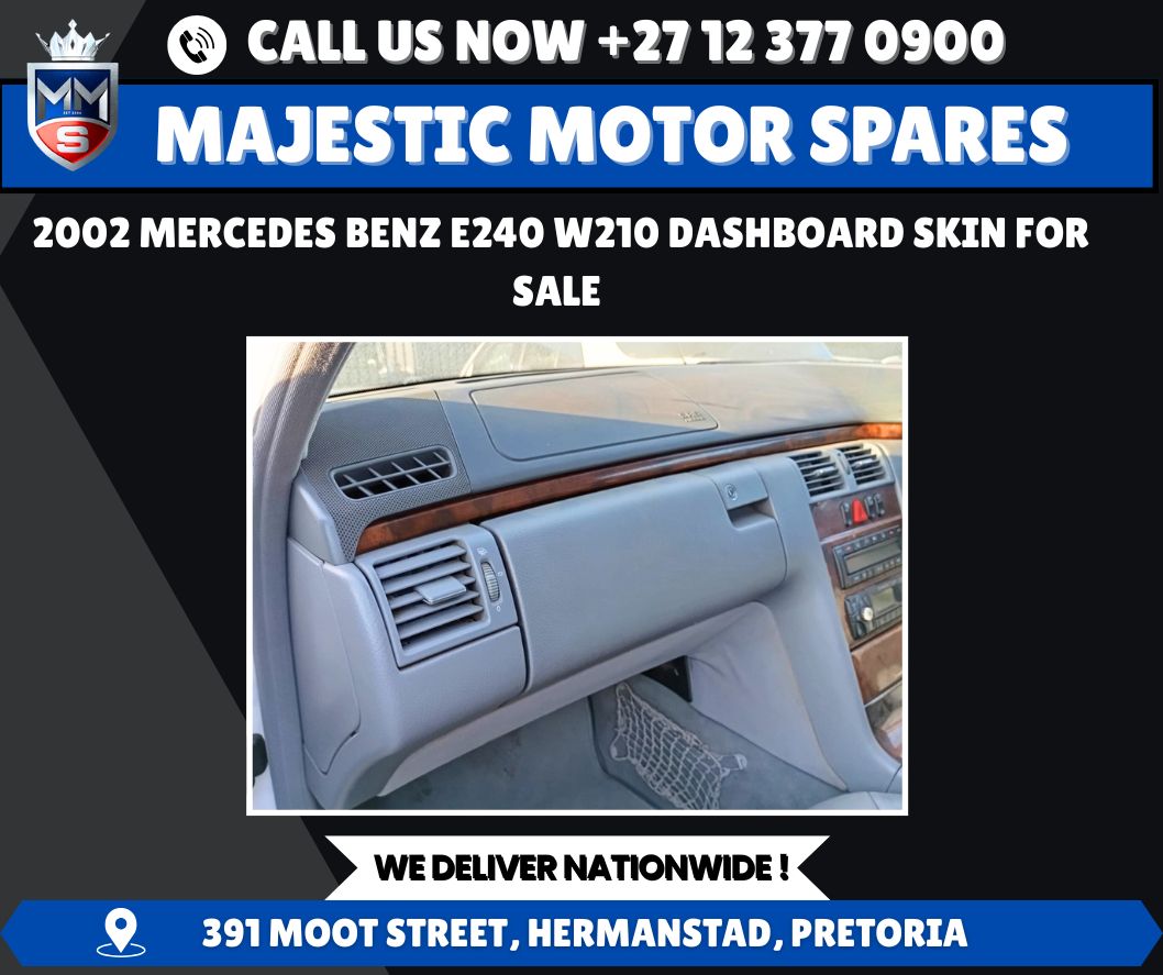 2002 Mercedes-Benz E240 W210 Dashboard Skin for Sale (Second-Hand) - Private Seller 2002 Mercedes-Benz E240 W210 Dashboard Skin for Sale (Second-Hand) - Private Seller