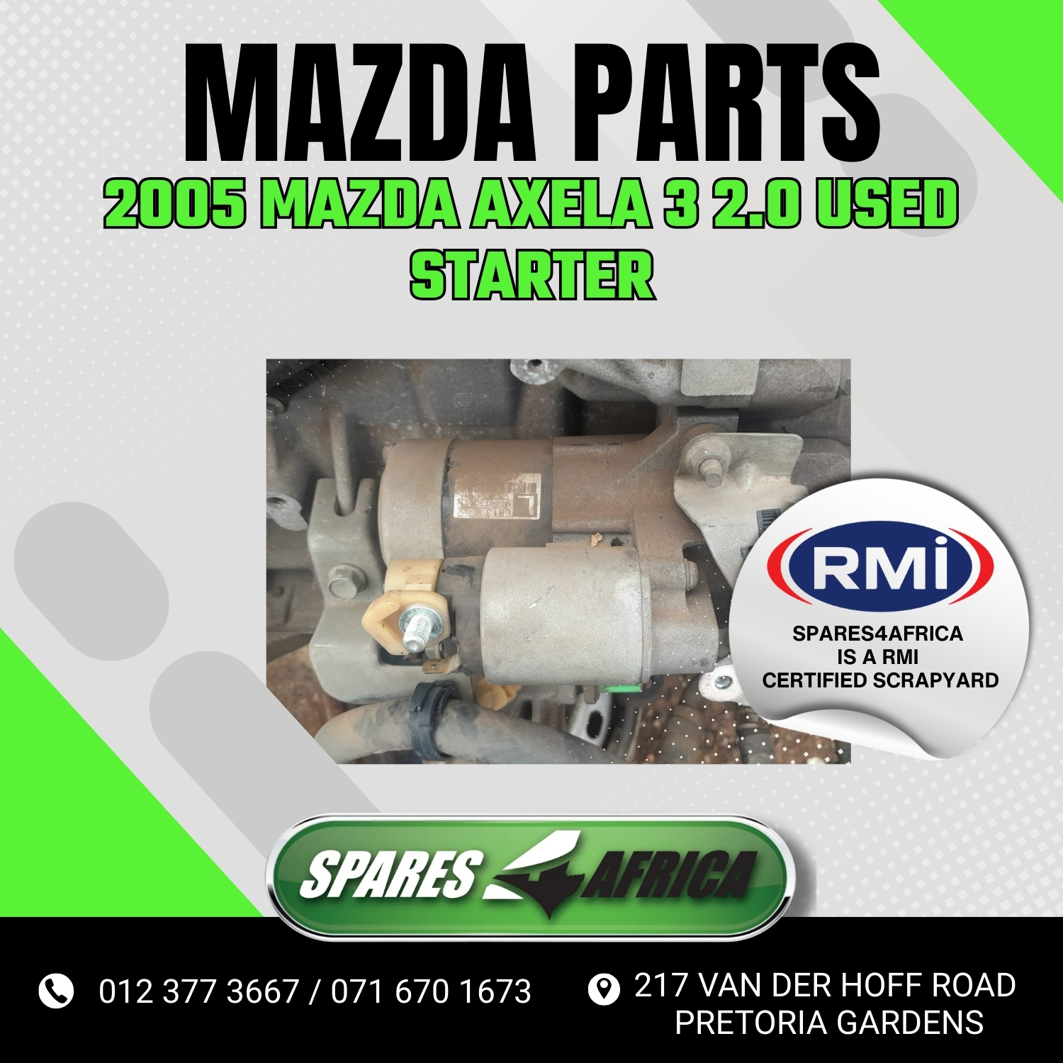 2005 MAZDA AXELA 3 2.0 STARTER (USED) - Private Seller 2005 MAZDA AXELA 3 2.0 STARTER (USED) - Private Seller