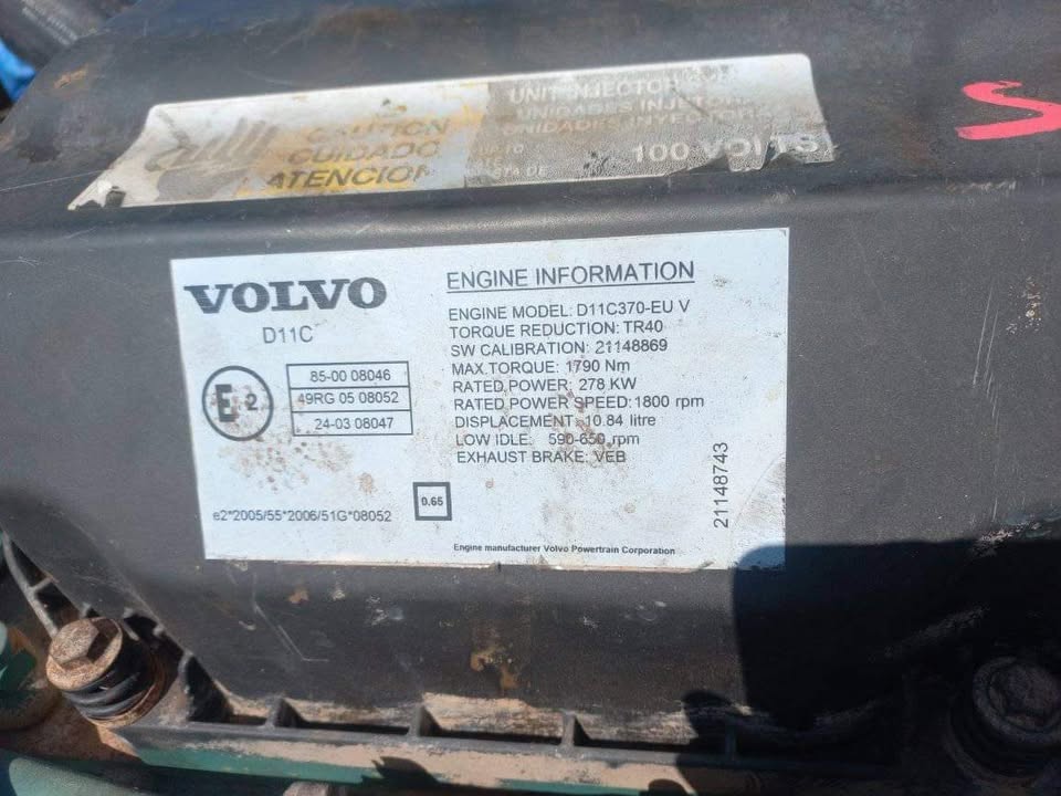 Volvo B11R bus engines stripping for parts