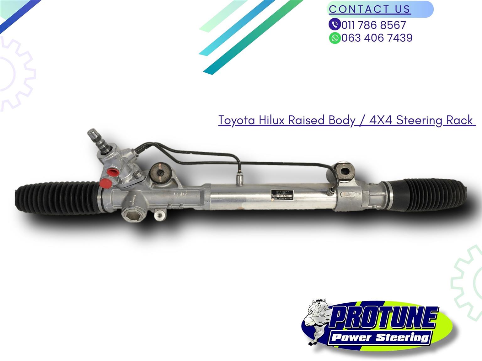 Toyota Hilux Raised Body 4X4 - OEM Reconditioned Steering Racks