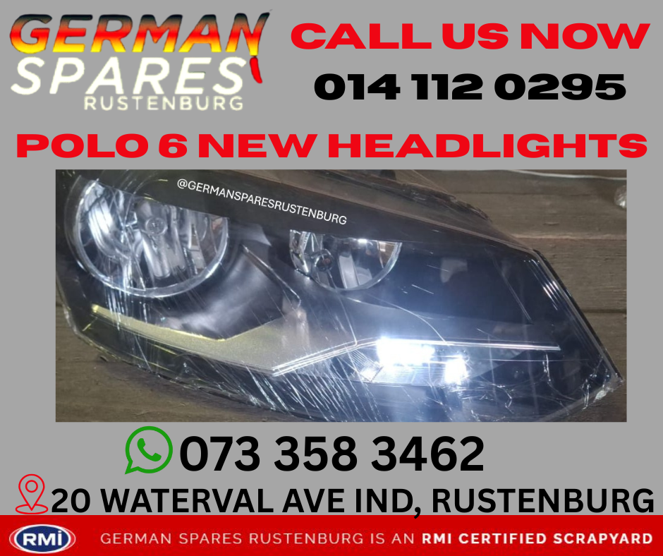 POLO 6 NEW HEADLIGHTS - Private Seller POLO 6 NEW HEADLIGHTS - Private Seller