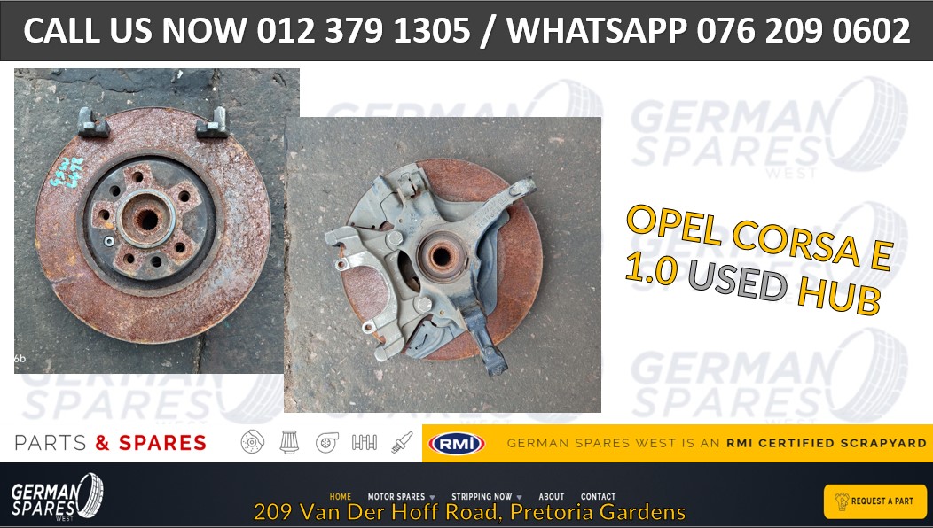 OPEL CORSA ECOFLEX USED HUB FOR SALE - Private Seller