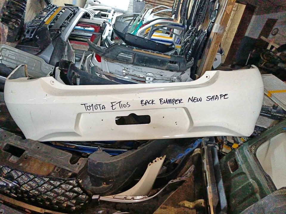 Toyota Etios back bumper new shape