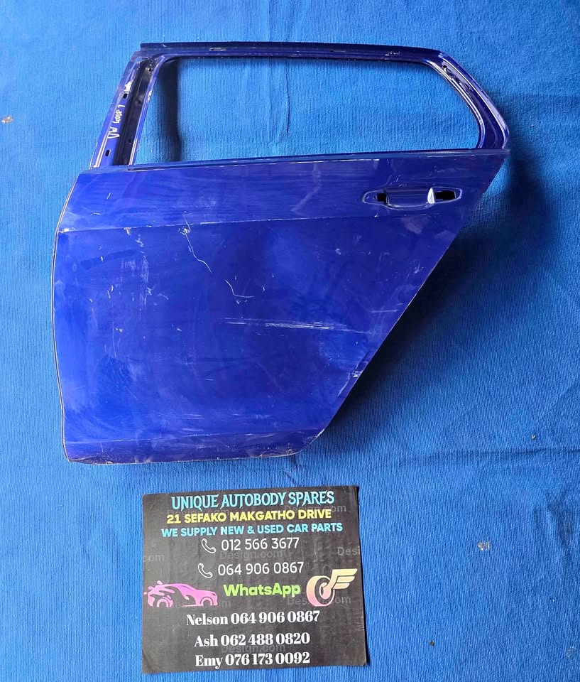 VW Golf 7 Left Rear Door