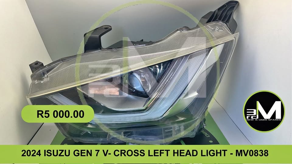 2024 ISUZU GEN 7 V-CROSS LEFT HEADLIGHT - MV0838 - Private Seller 2024 ISUZU GEN 7 V-CROSS LEFT HEADLIGHT - MV0838 - Private Seller