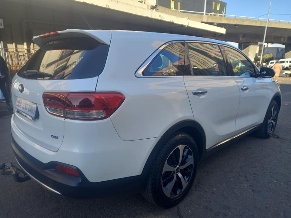 2016 KIA SORENTO 2.4 CRDI DIESEL, AUTOMATIC, WHITE COLOR, MILEAGE