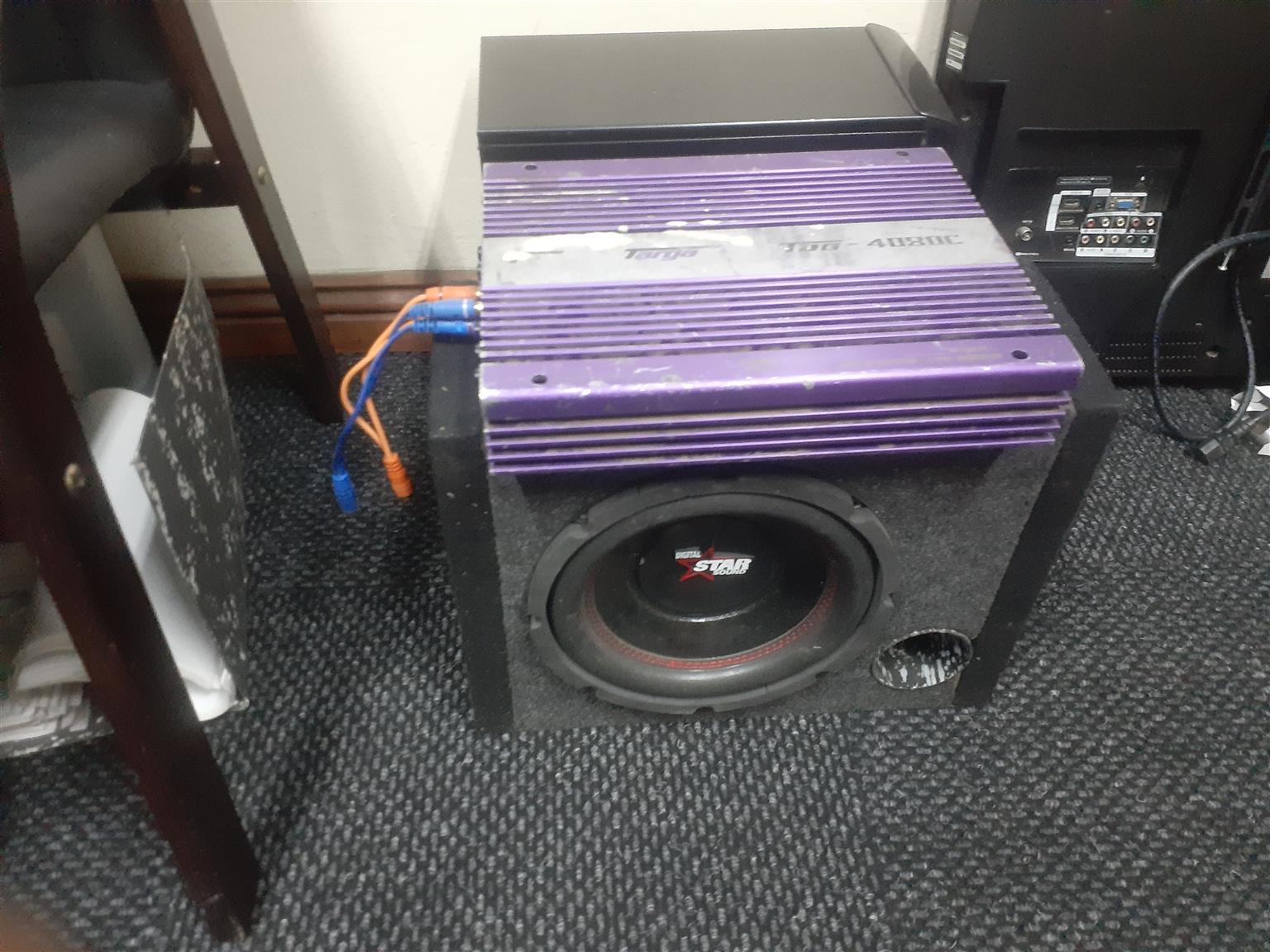 TARGA 1000 WATTS 4 CHANNEL STEREO AMPLIFIER