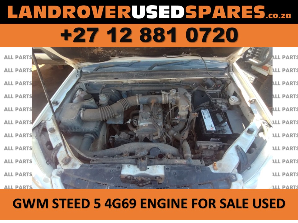 GWM steed 5 4G69 engine for sale used GWM steed 5 4G69 engine for sale used