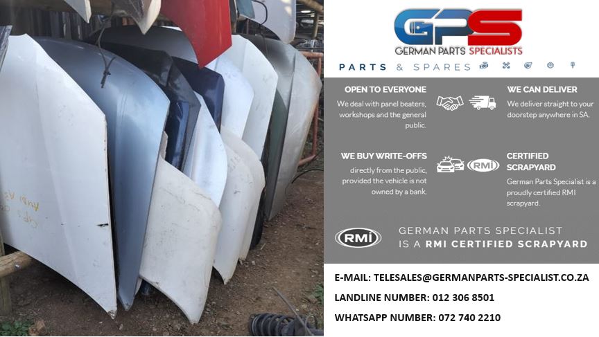 VW & AUDI USED REPLACEMENT BONNETS FOR SALE - Private Seller VW & AUDI USED REPLACEMENT BONNETS FOR SALE - Private Seller