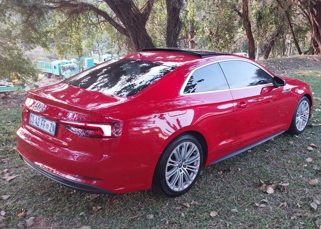 AUTOMATIC 2018  AUDI A5 2.0 TDI S TRONIC, COUPE.  40TDI.  S-LINE. 140KW. FULL SE
