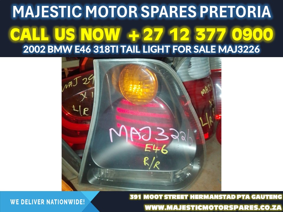 Bmw 318 TI tail lights used for sale - Private Seller Bmw 318 TI tail lights used for sale - Private Seller
