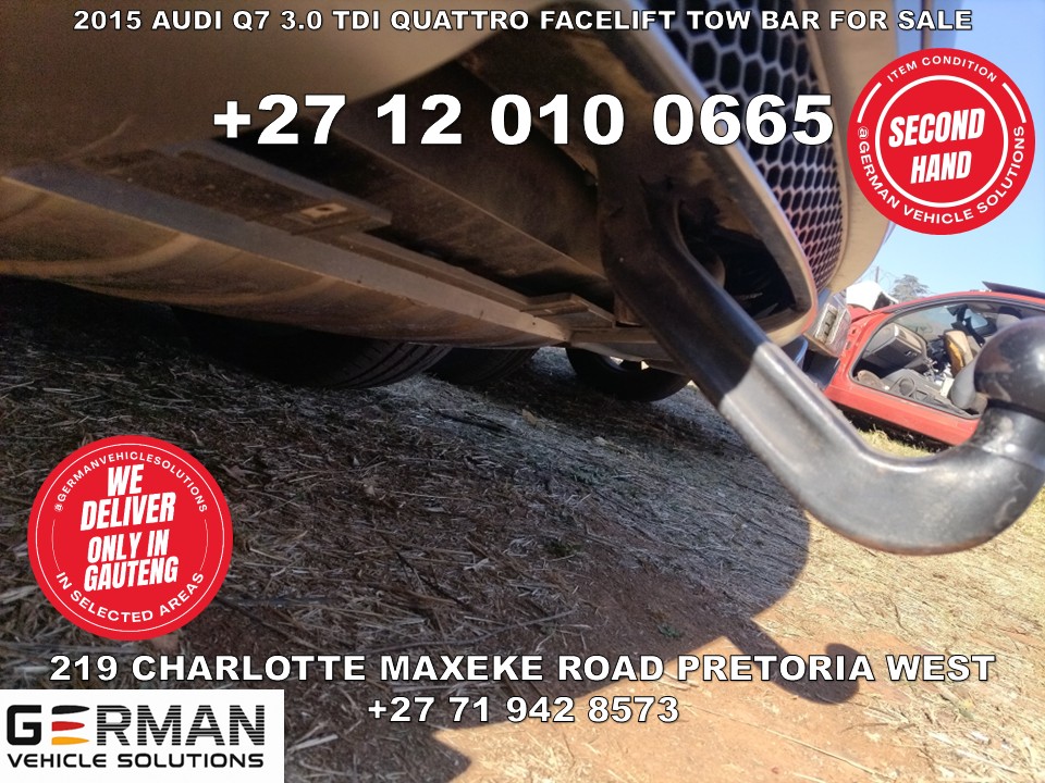 Audi Q7 3.0 tdi quattro facelift tow bar for sale - Private Seller Audi Q7 3.0 tdi quattro facelift tow bar for sale - Private Seller