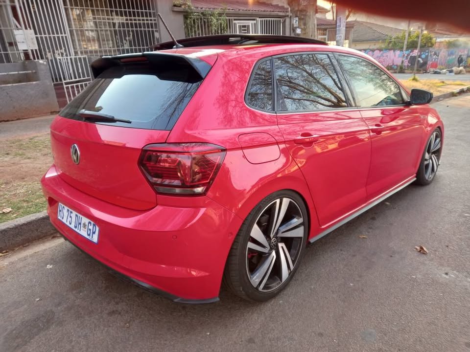 2019 VW Polo GTI 2.0 TSI Petrol, Automatic DSG, Red, 78000kms, R300,000. Sunroof, Reverse Camera.