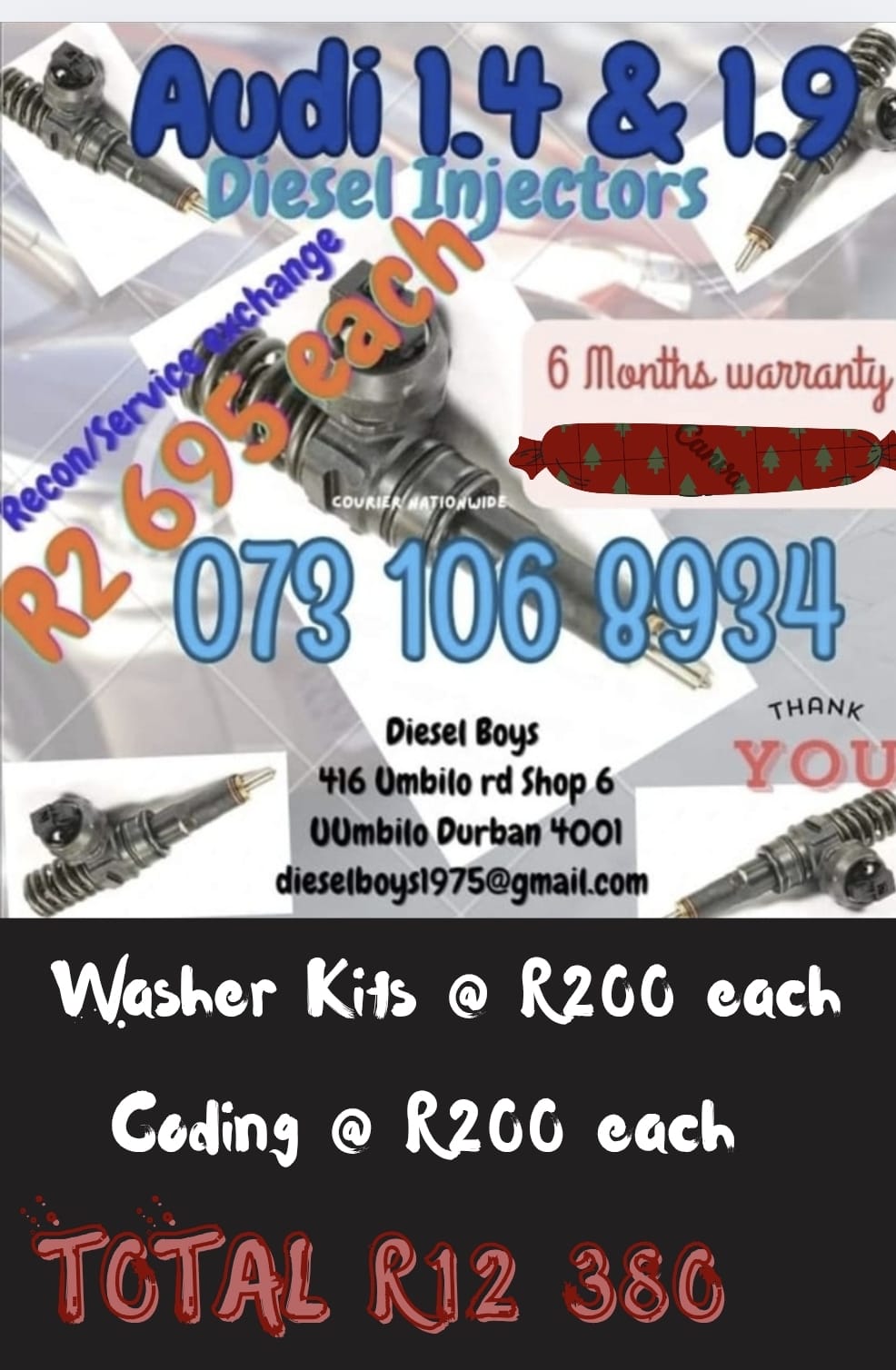 Audi 1.4/1.9 Diesel Injectors - Private Seller Audi 1.4/1.9 Diesel Injectors - Private Seller