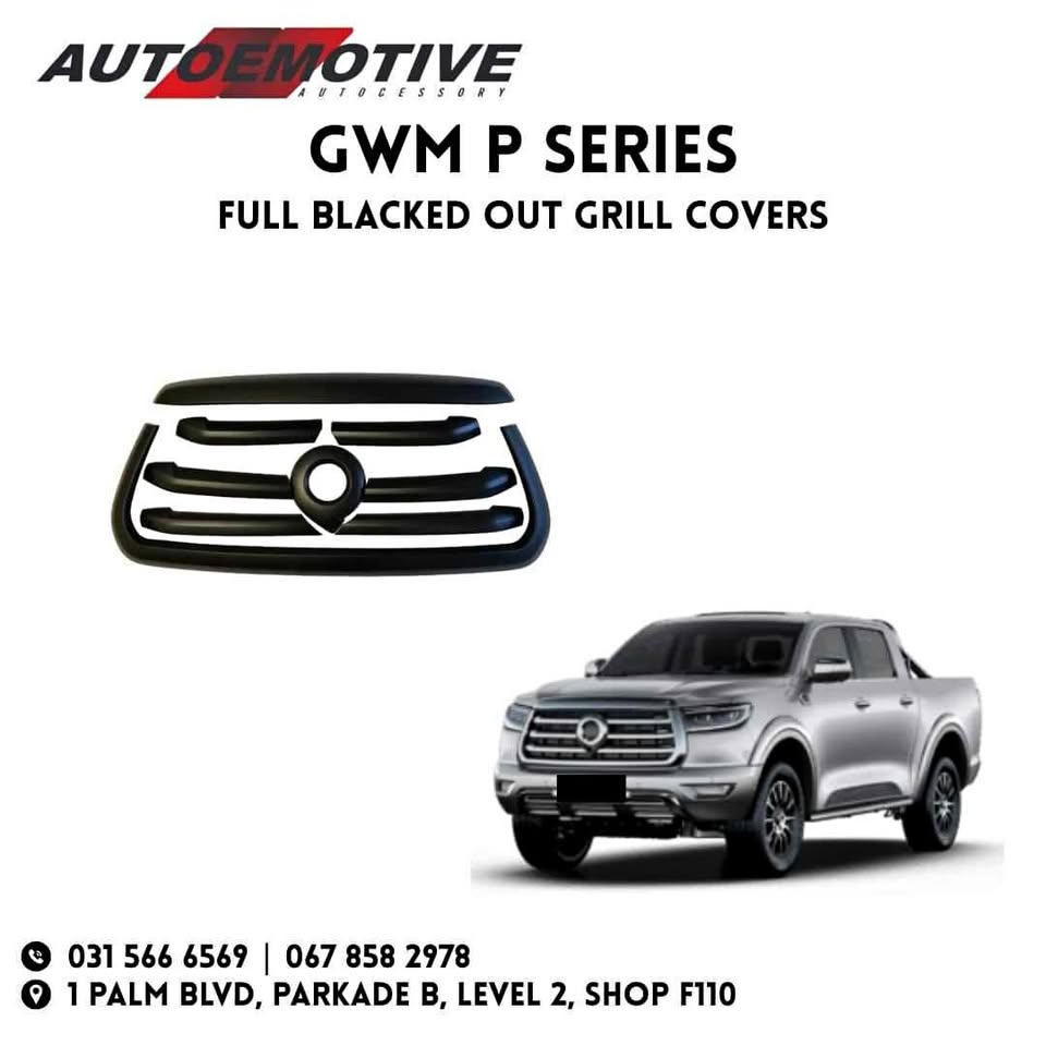 GWM P Series Full Blacked Out Grill - Private Seller