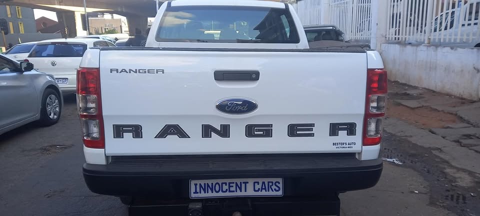 2018 FORD RANGER 2.2TDCI DIESEL 6SPEED 4X2, MANUAL, WHITE COLOUR, MILEAGE