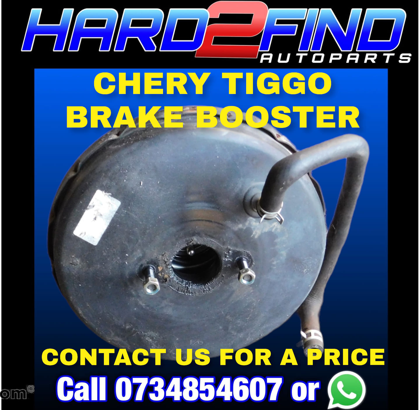 CHERY TIGGO BRAKE BOOSTER FOR SALE - Private Seller
