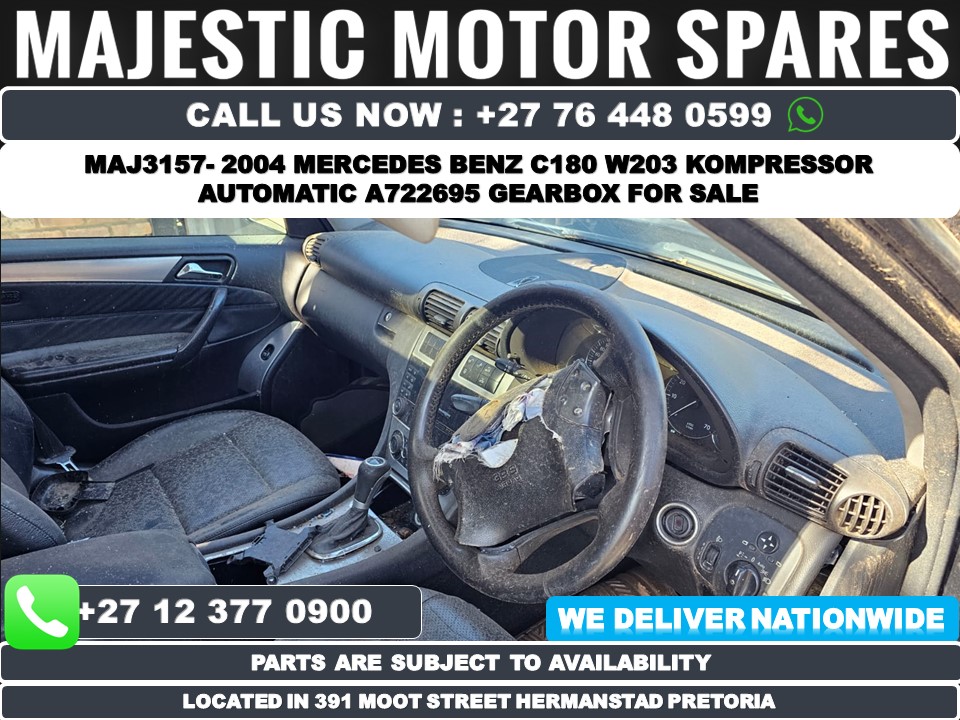 2004 Mercedes Benz C180 W203 used A722.695 gearbox for sale