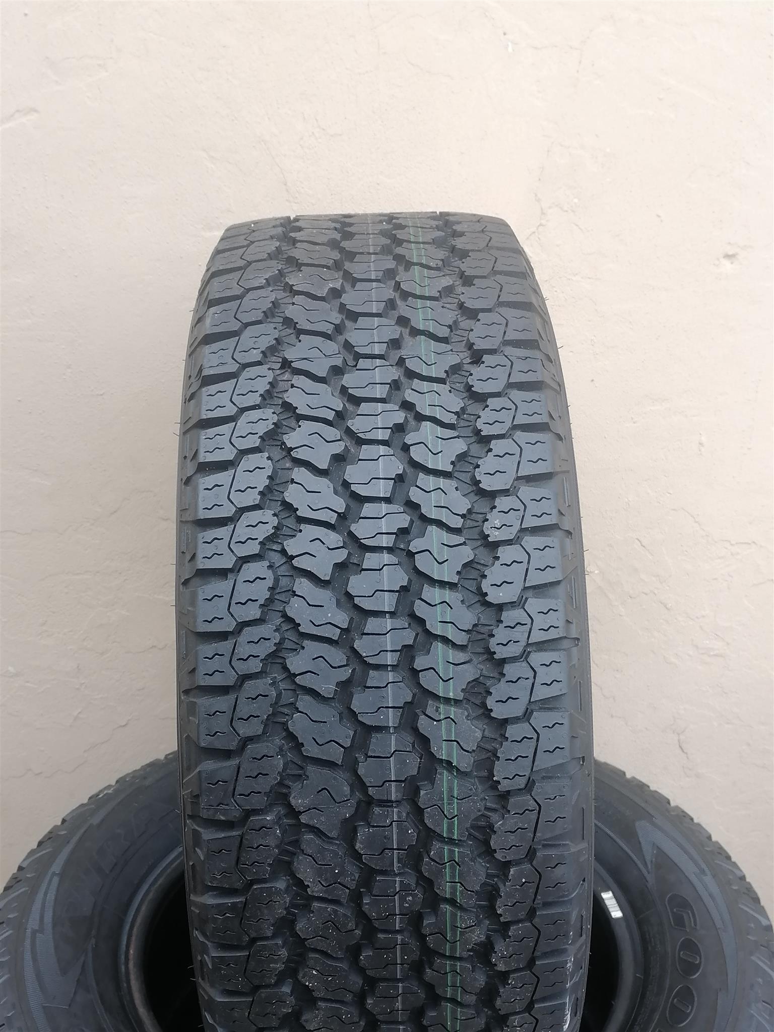 265 60 18 Goodyear Wrangler AT (NEW TYRES) - Private Seller 265 60 18 Goodyear Wrangler AT (NEW TYRES) - Private Seller