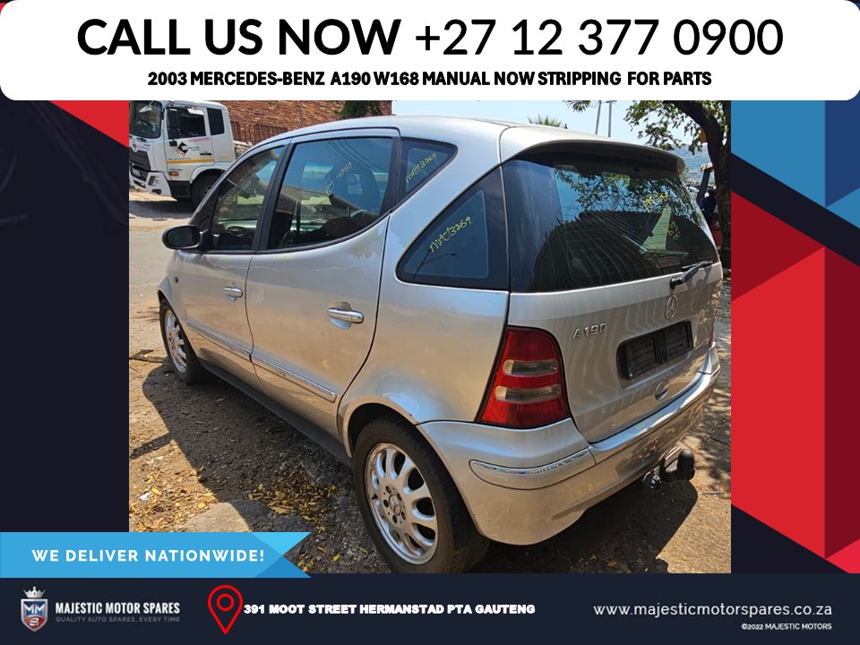 2003 Mercedes Benz A190 W168 manual stripping used parts - Private Seller 2003 Mercedes Benz A190 W168 manual stripping used parts - Private Seller