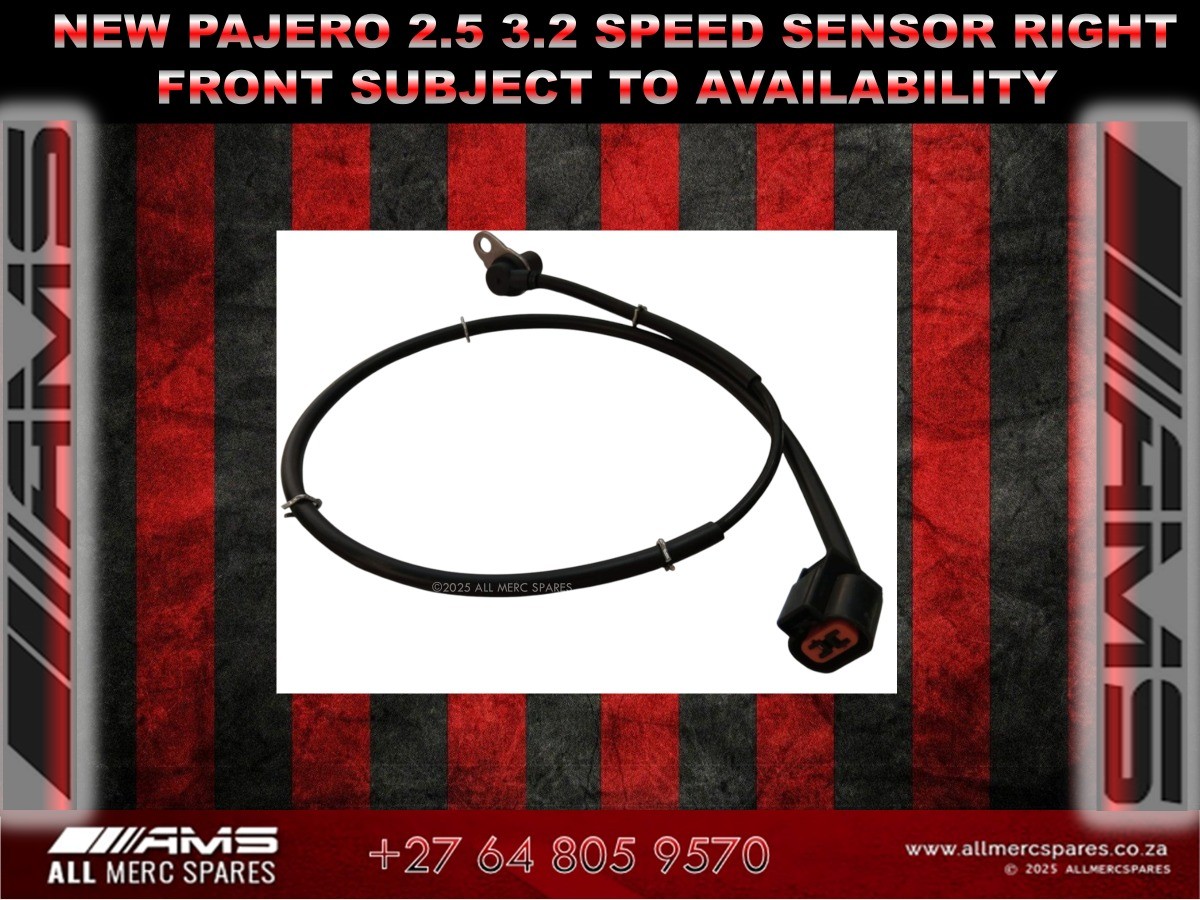 NEW PAJERO SPEED SENSOR – RIGHT REAR (2.5 / 3.2) - Private Seller NEW PAJERO SPEED SENSOR – RIGHT REAR (2.5 / 3.2) - Private Seller