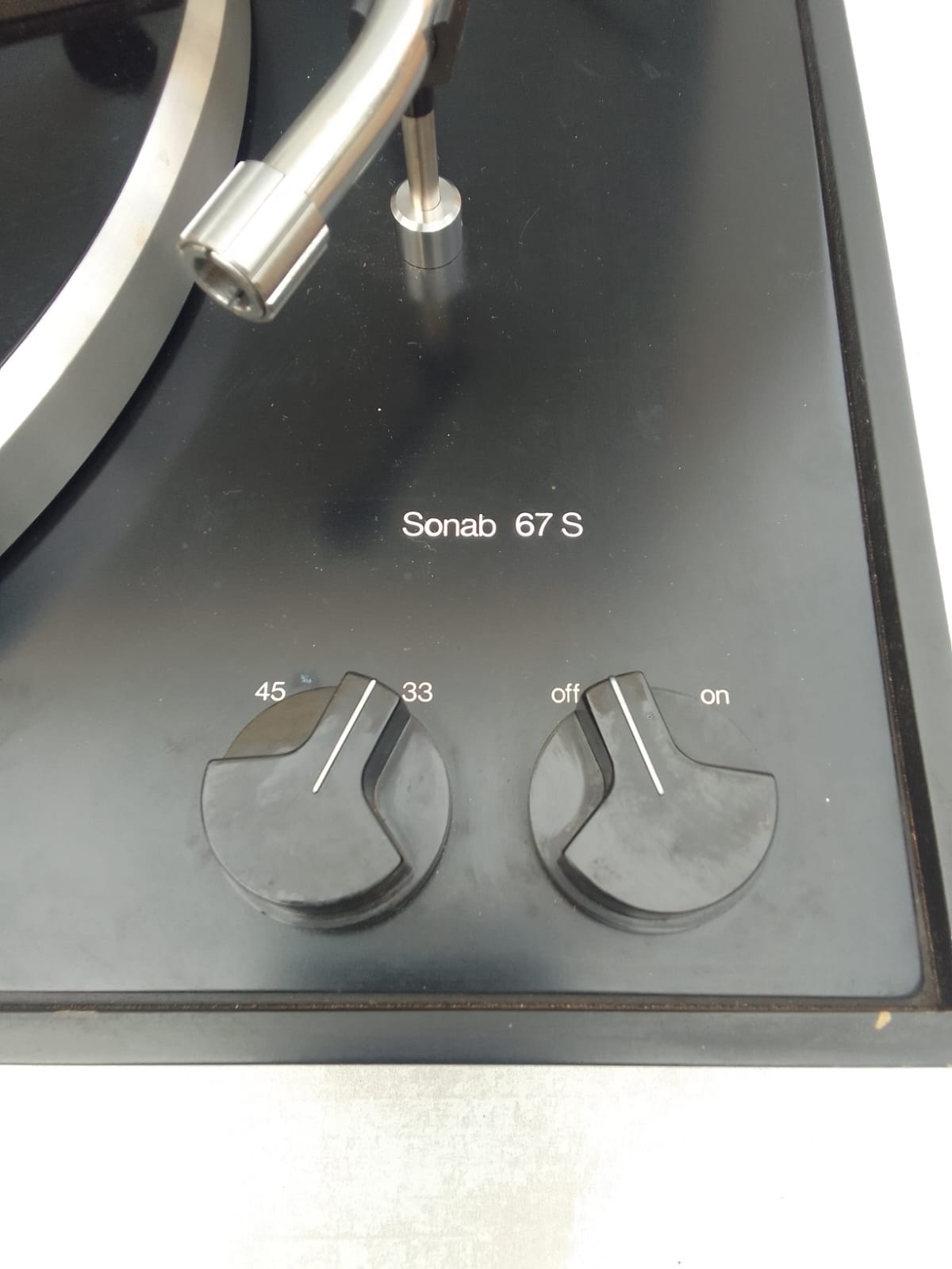 Turntable Vintage Belt Drive Sonab 67S