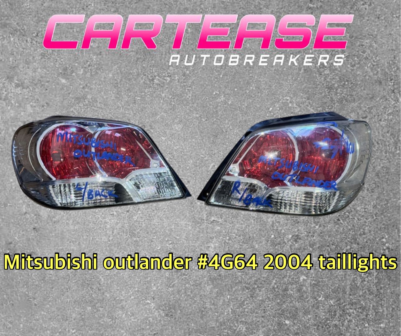 2004 Mitsubishi Outlander #4G64 Taillights For Sale - Private Seller