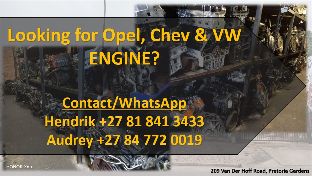 LOOKING FOR OPEL, CHEV & VW ENGINE? - Private Seller LOOKING FOR OPEL, CHEV & VW ENGINE? - Private Seller