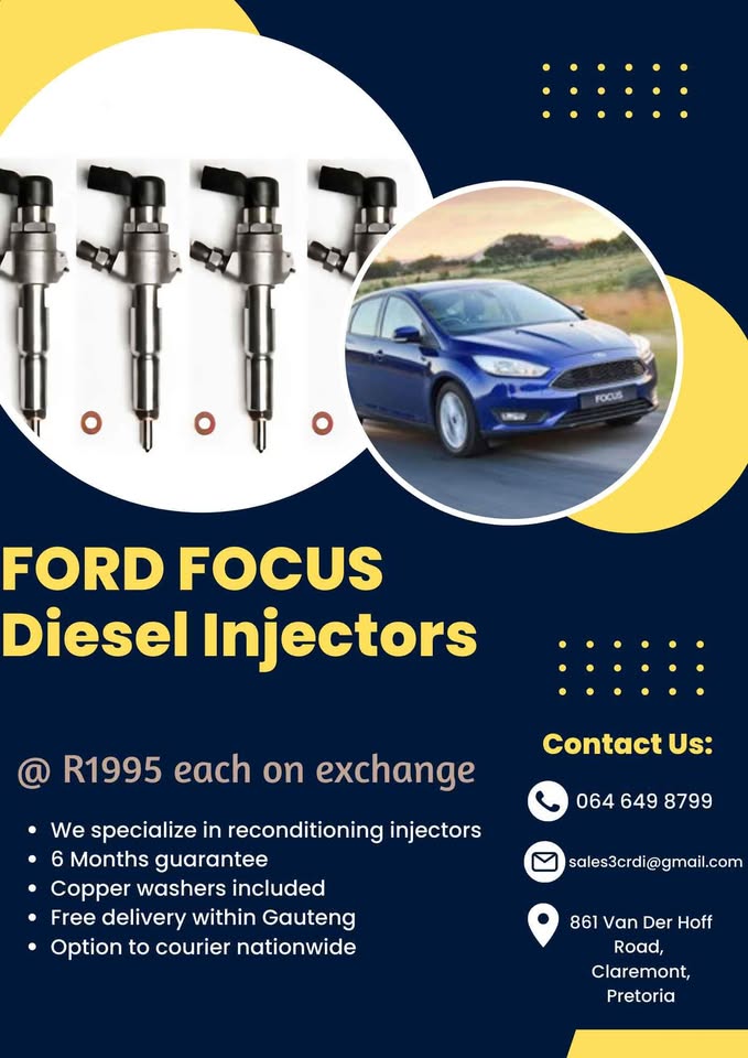 Ford Focus Diesel Injectors - Private Seller Ford Focus Diesel Injectors - Private Seller