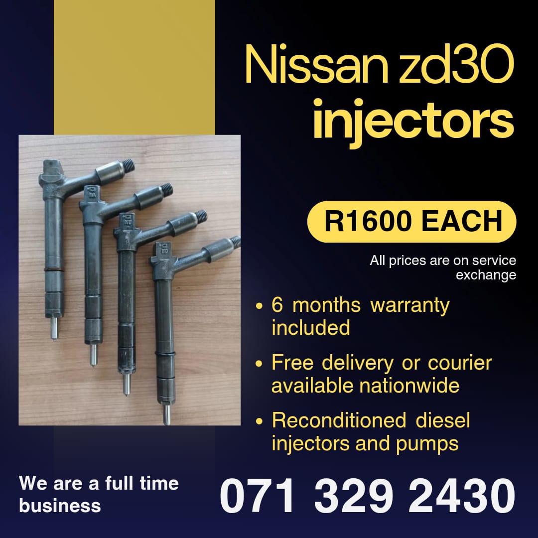 NISSAN ZD30 INJECTORS FOR SALE WITH WARRANTY - Private Seller NISSAN ZD30 INJECTORS FOR SALE WITH WARRANTY - Private Seller
