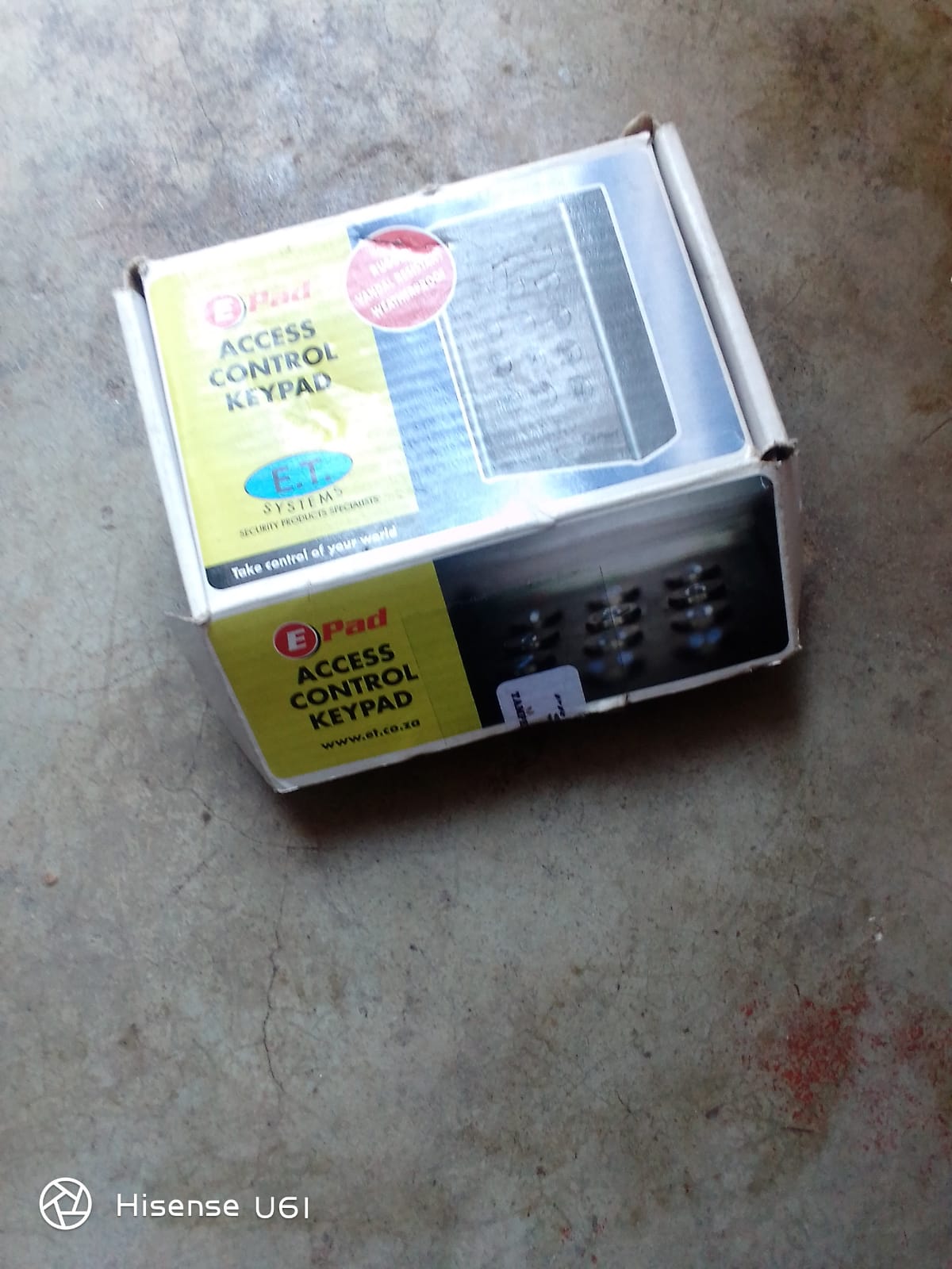 Access control keypad and HIKVISION digital video recorder and circuit breakers