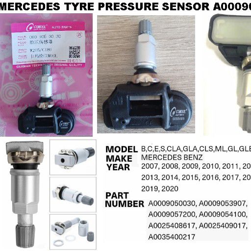 Mercedes C Class W205 Tyre Pressure Monitor Sensors/ TPMS Valves Mercedes C Class W205 Tyre Pressure Monitor Sensors/ TPMS Valves