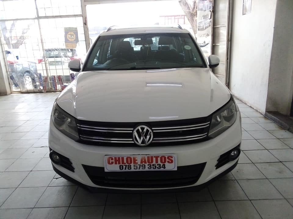 2013 VW TIGUAN TSI 1.4 MANUAL PETROL SUNROOF WHITE COLOR 88,000KM