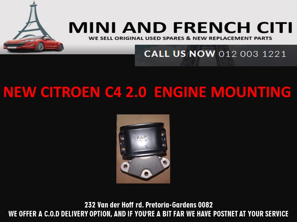 Citroen C4 2.0 Engine Mounting for sale - Private Seller Citroen C4 2.0 Engine Mounting for sale - Private Seller