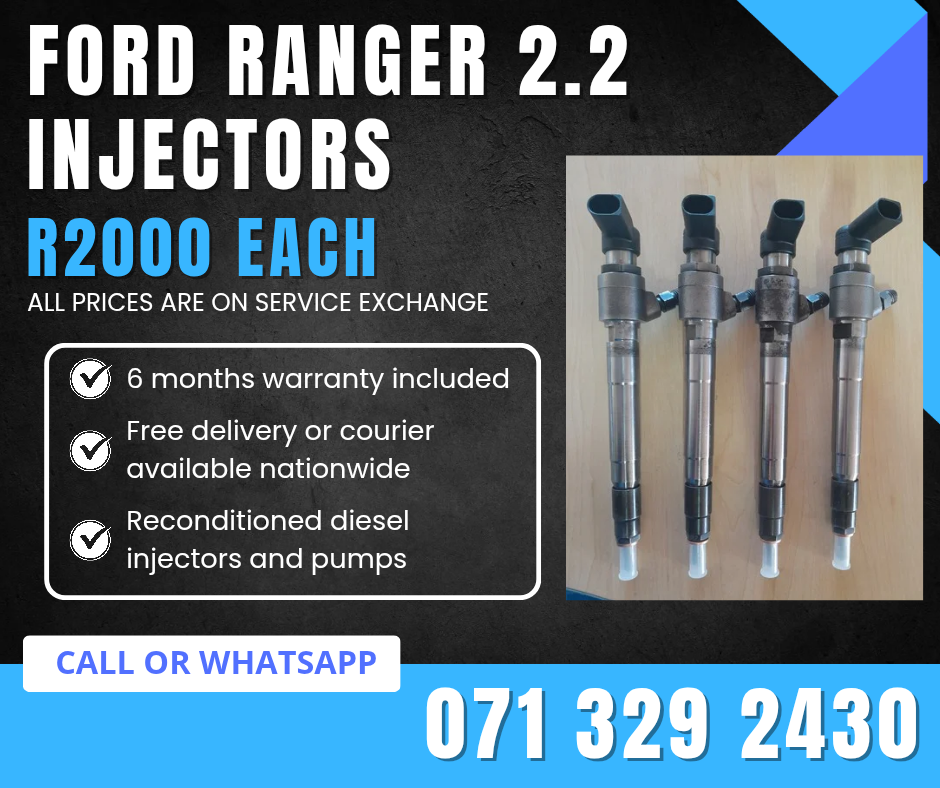FORD RANGER 2.2 INJECTORS FOR SALE WITH WARRANTY - Private Seller FORD RANGER 2.2 INJECTORS FOR SALE WITH WARRANTY - Private Seller