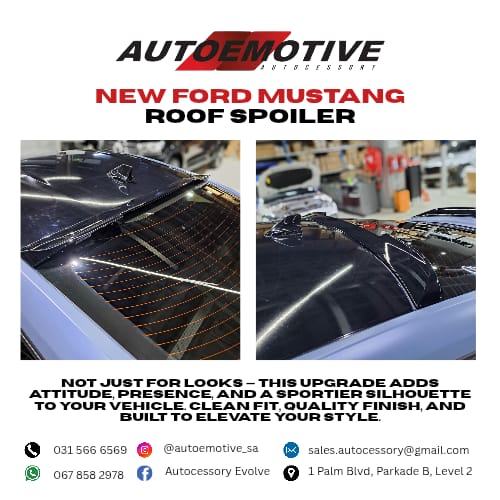 New Ford Mustang Roof Spoiler | Ford Mustang Accessories - Private Seller New Ford Mustang Roof Spoiler | Ford Mustang Accessories - Private Seller