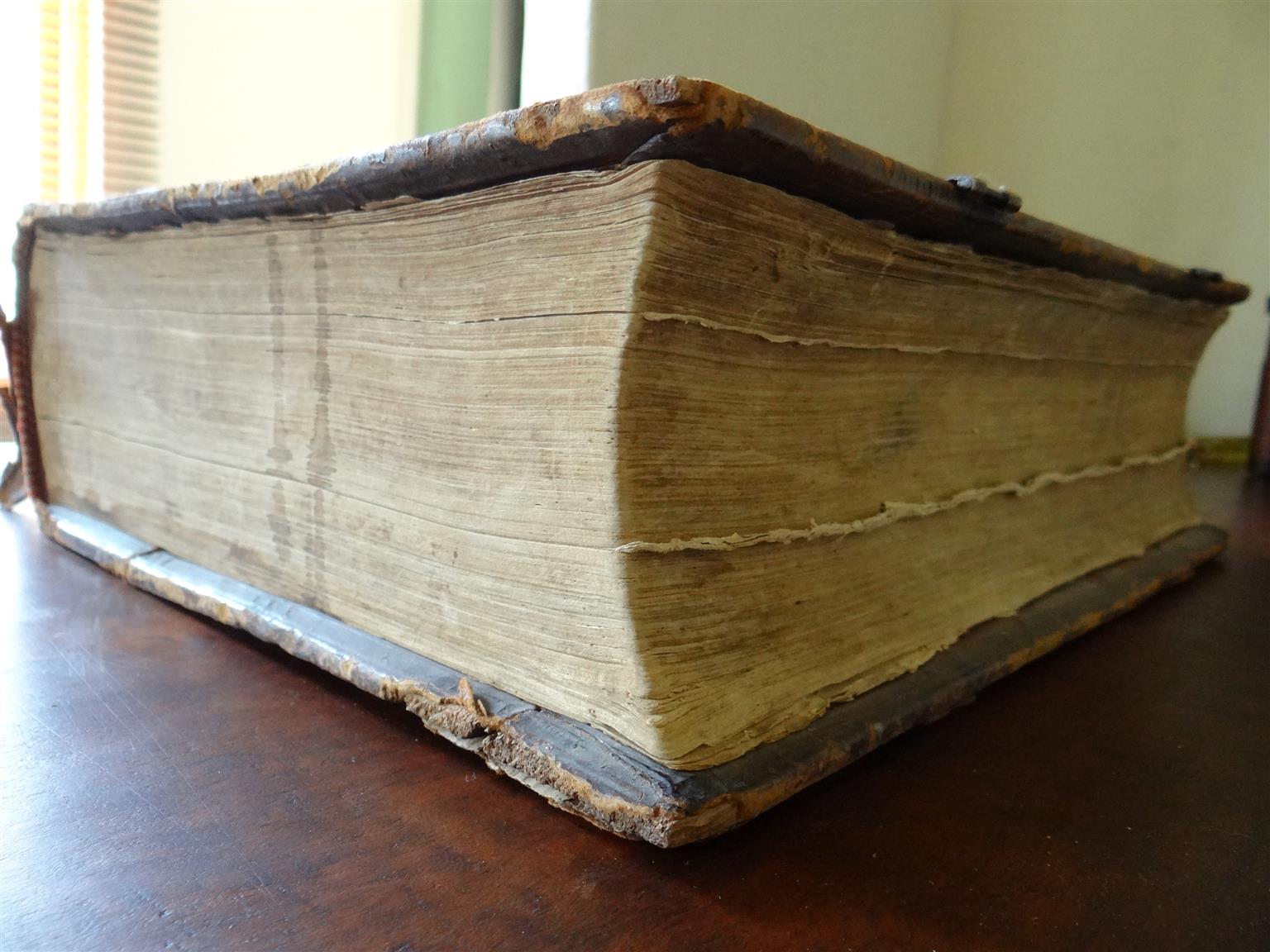 Antique Dutch/Afrikaans Bible printed 1868