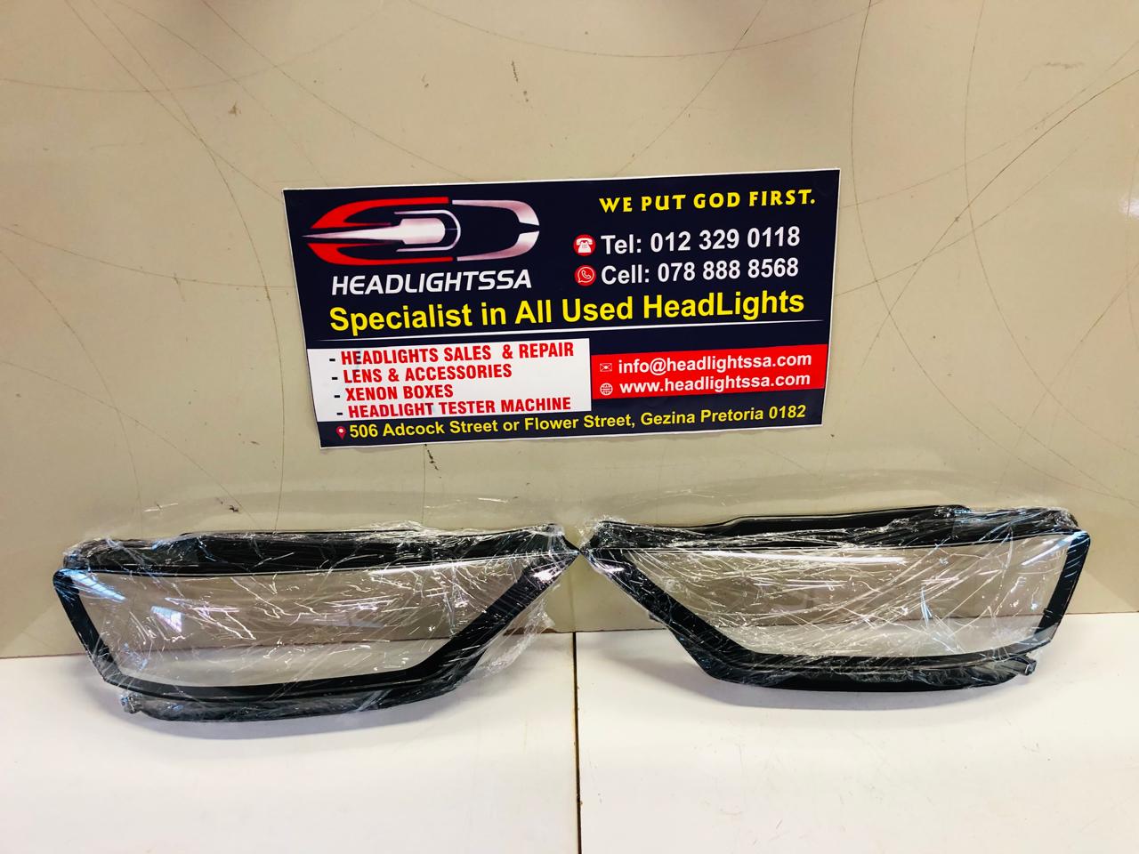 Audi A8 left and right side headlight replacement lens - Private Seller Audi A8 left and right side headlight replacement lens - Private Seller