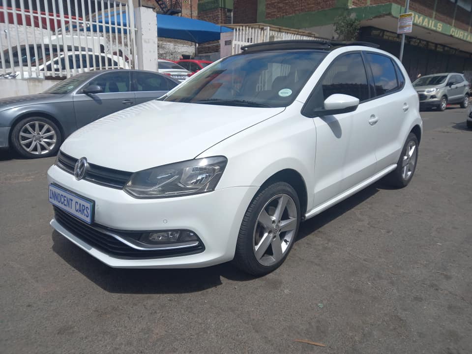 2016 VW POLO TSI 1.2 PETROL, MANUAL TRANSMISSION, WHITE COLOUR