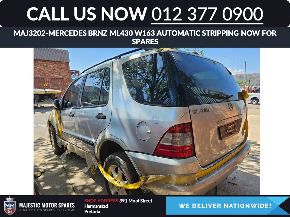 Mercedes Benz ML430 W163 V8 petrol 1999 stripping for parts - Private Seller Mercedes Benz ML430 W163 V8 petrol 1999 stripping for parts - Private Seller
