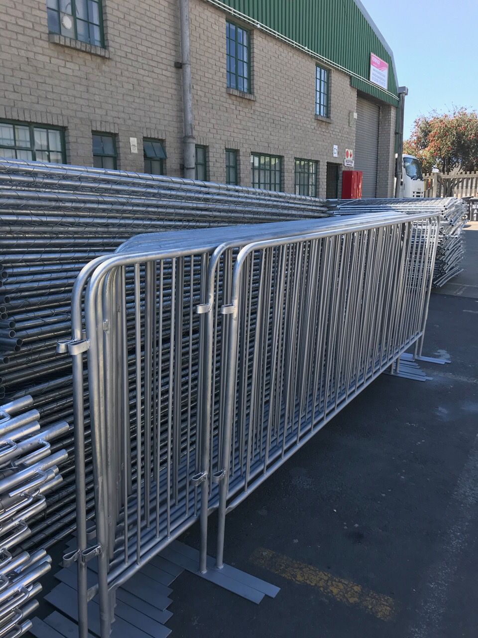 Events security fencing, speed fence