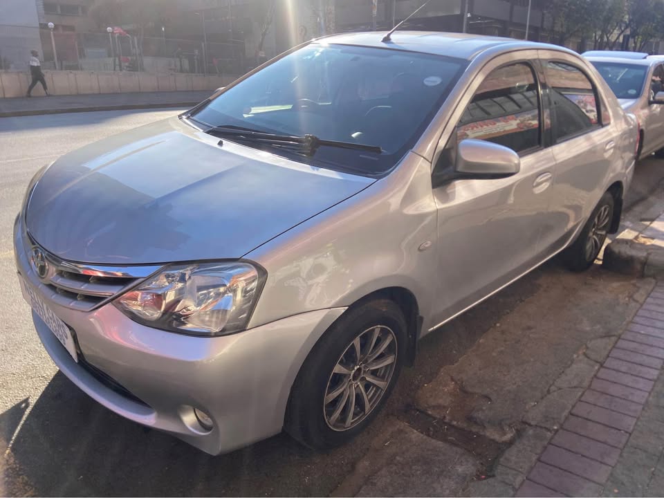 2013 Toyota Etios 1.5 101000km manual
