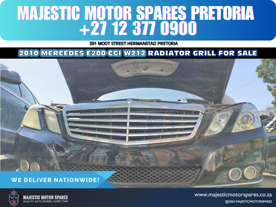 2010 mercedes-benz e200 cgi radiator grill for sale
