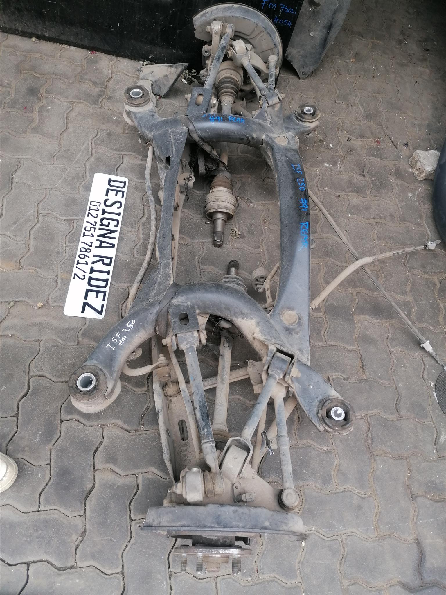 ISF SUSPENSION PARTS - Private Seller